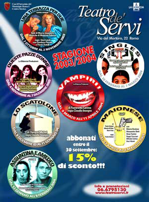 Teatro de' Servi - stagione 2003/2004