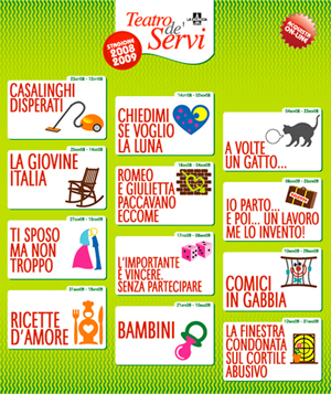 Teatro de' Servi - stagione 2008/2009