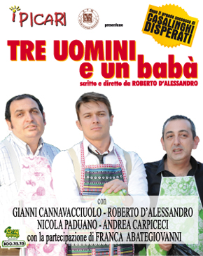 Tre uomini e un babà