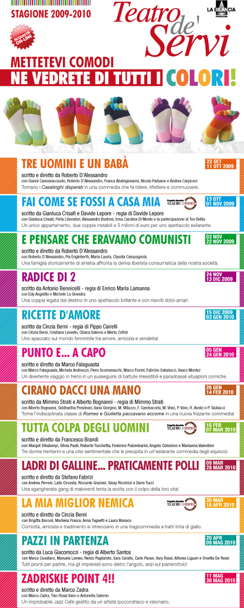 Teatro de' Servi - stagione 2009/2010